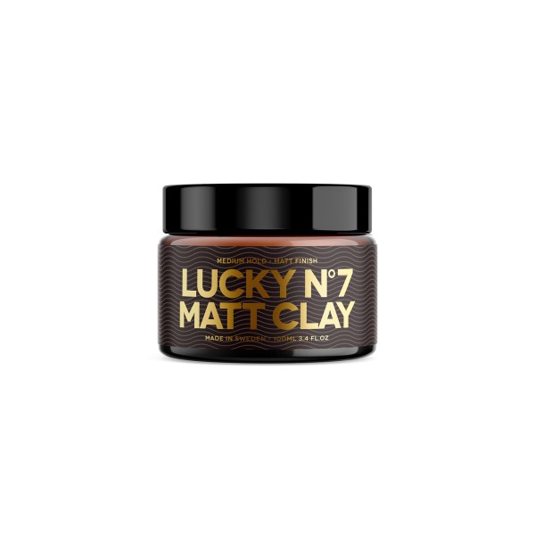 The Dude Lucky No 7 Matt Clay 100ml